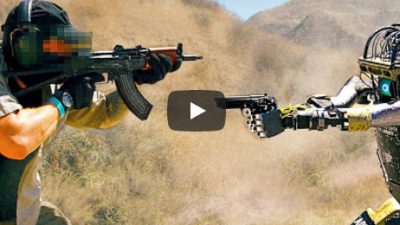 New Robot Makes Soldiers Obsolete (Bosstown Dynamics)