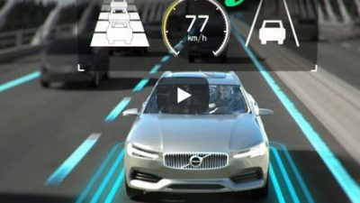 2019 Volvo V60 Safety Features Demonstration
